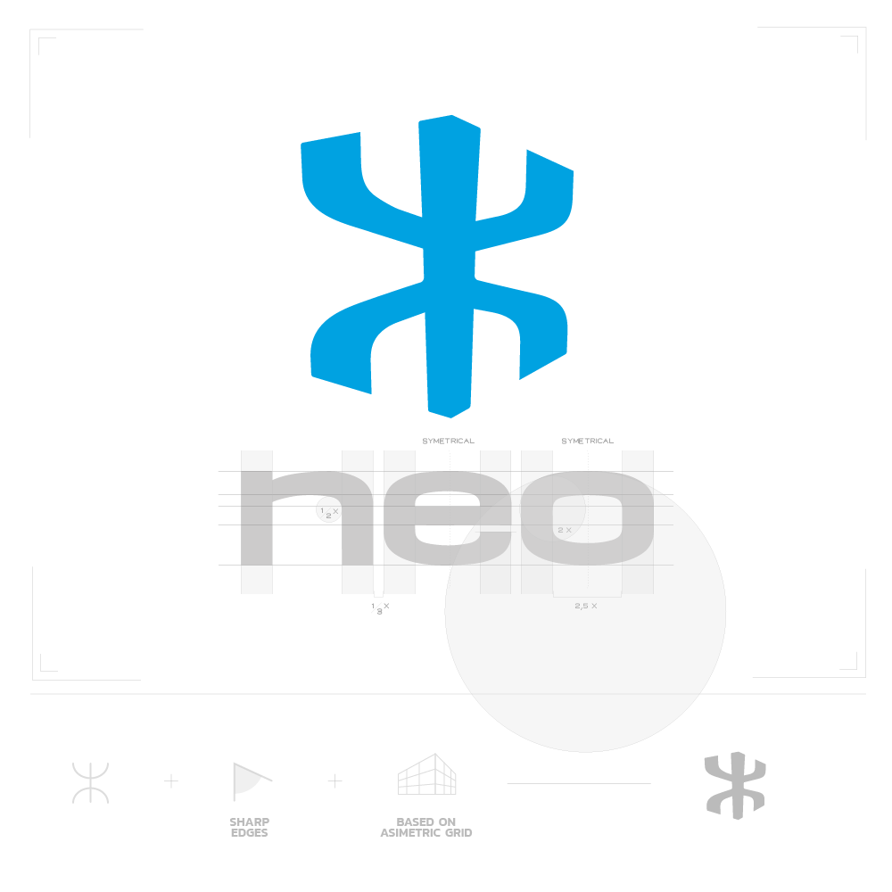 La Marque Neo Le logo, symbole de l’ "Homme libre" dans la langue berbère