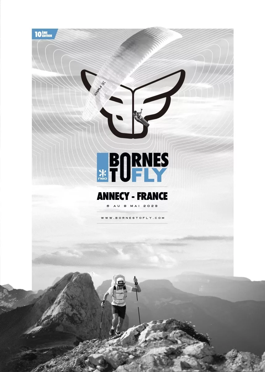Affiche Bornes To Fly