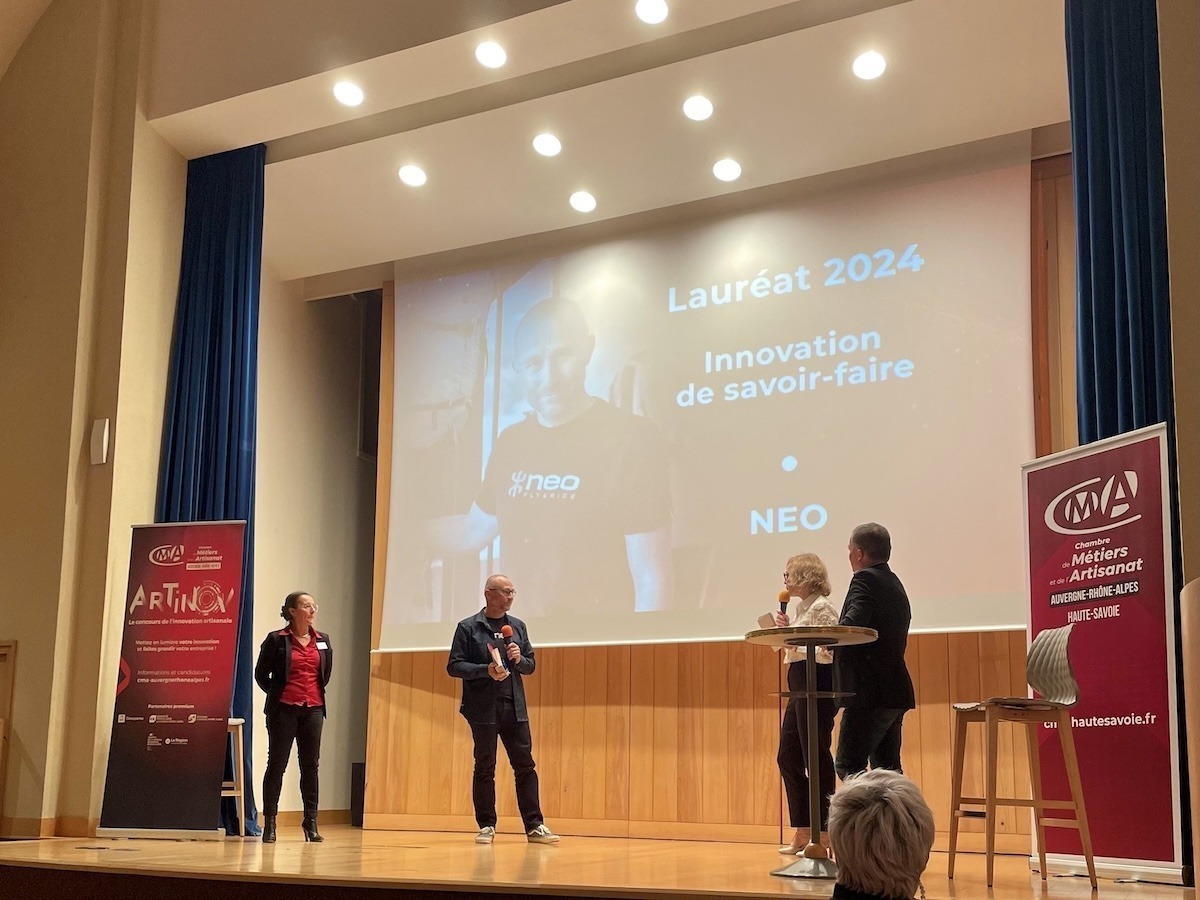 NEO est lauréat 2024 du prix ARTINOV